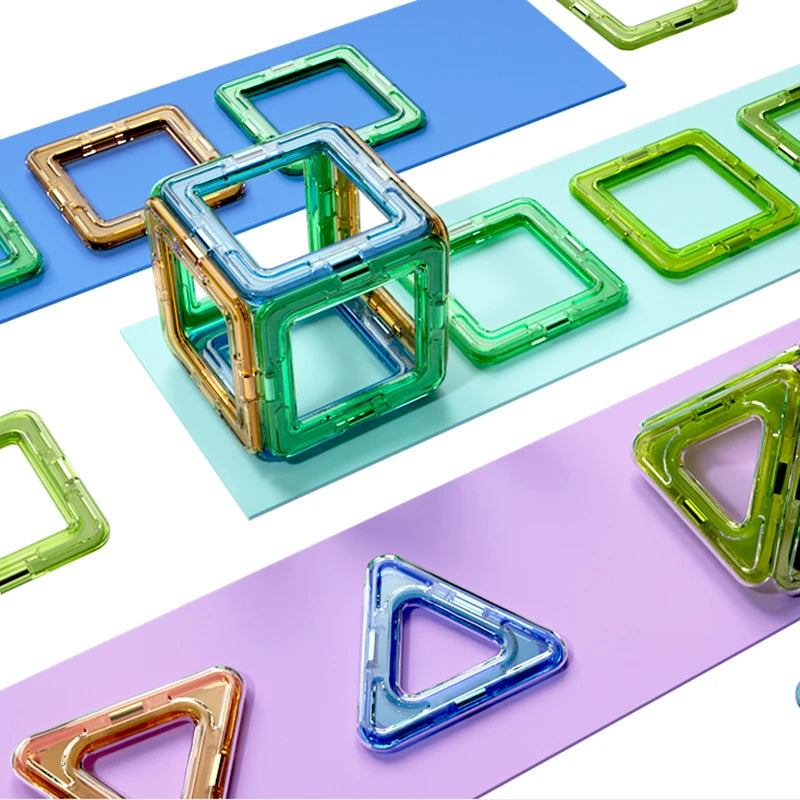 Magnetische Set Bausteine Magnetspiele Spielzeug Lernspielzeug Geschenk für Kinder