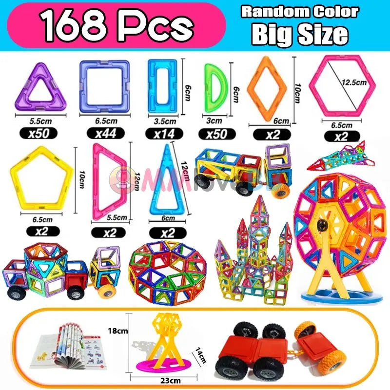 Magnetische Set Bausteine Magnetspiele Spielzeug Lernspielzeug Geschenk für Kinder