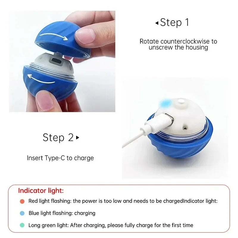 Dog Toy Hundespielzeugball, automatisch beweglicher Ball Smart-Hundeball – Bewegung, Spaß & Unterhaltung für deinen Vierbeiner!
