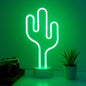 Flamingo und Kaktus Kokosnuss Baum- LED Lampe Neon Schild Wand Deko Beleuchtung Fernsehzimmer Gaming Zimmer USB oder Batteriebetrieben Deko 2025