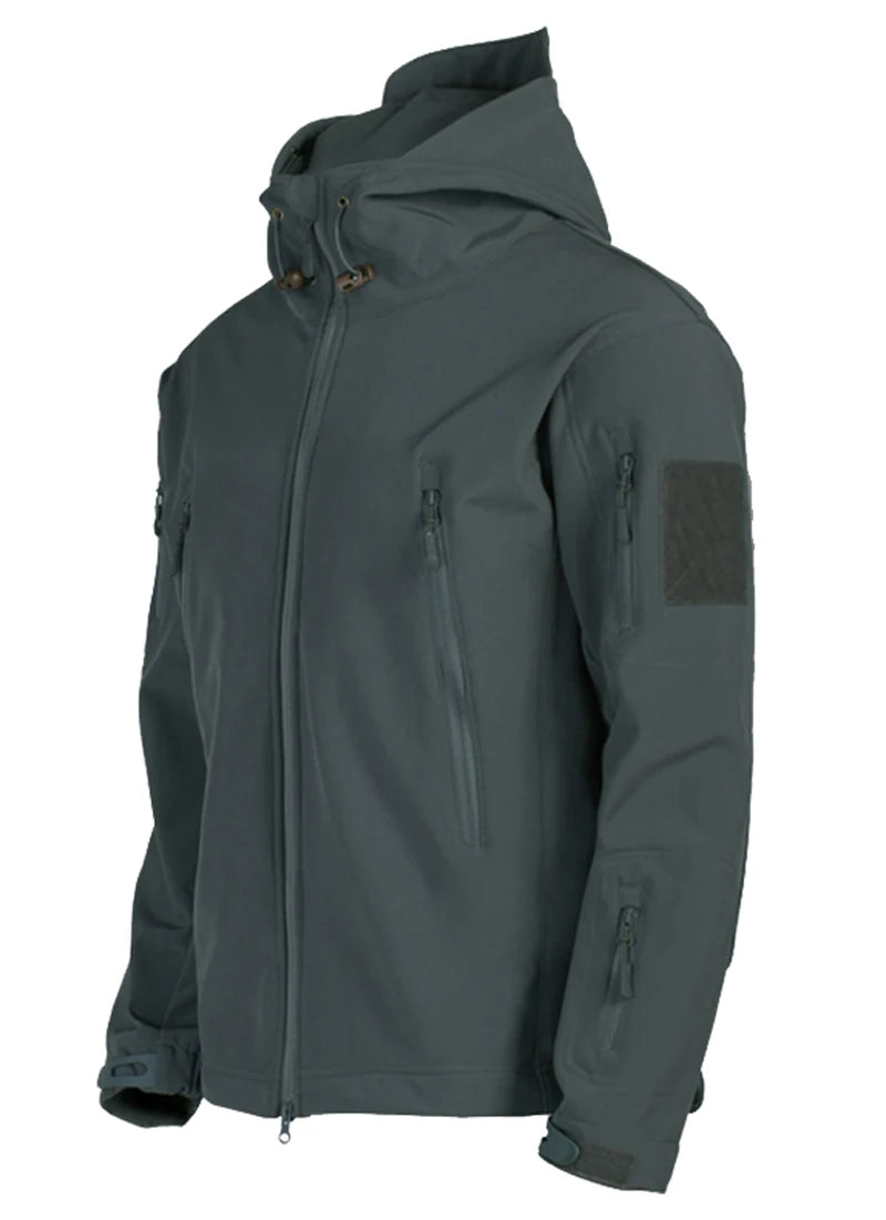 Taktische Herrenjacke, Outdoor, Softshell-Jacke, winddicht, Herren, Oberkleidung, Jagdkleidung