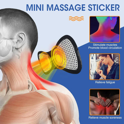 Elektrischer Nackenmassagegerät Muskel Stimulator für Nacken, Rücken und Körper