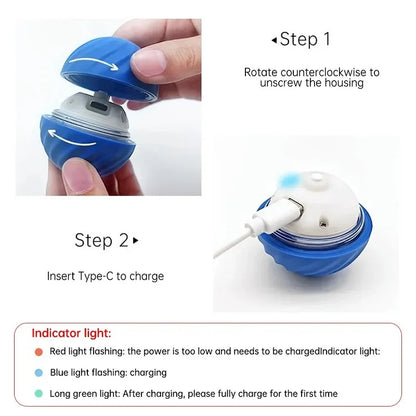 Dog Toy Hundespielzeugball, automatisch beweglicher Ball Smart-Hundeball – Bewegung, Spaß & Unterhaltung für deinen Vierbeiner!