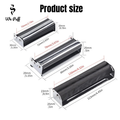 Zigarettenroller – 70mm / 78mm / 110mm Rolling-Maschine aus Metall