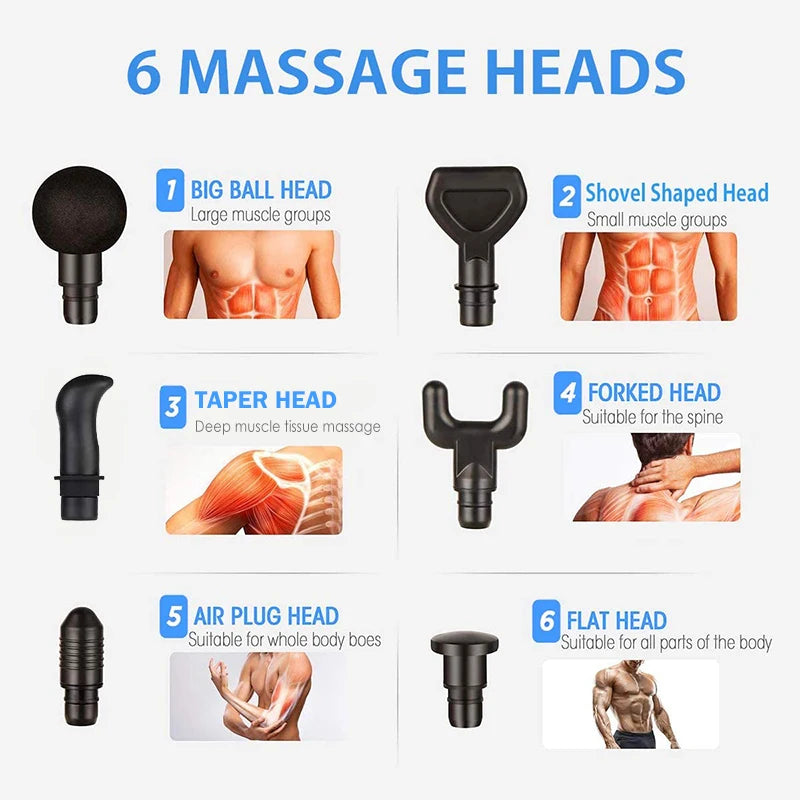 Massagepistole Massage Gun für Rücken Nacken und Schulter 30 Level