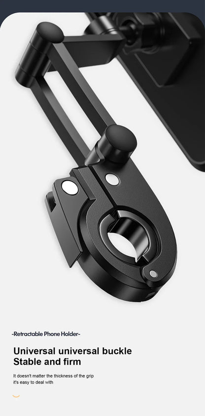 Mobile Phone Holder Waterproof Bicycle Phone Holder with 360° Rotation - Perfect for Bicycles, Motorcycles &amp; E-Bikes