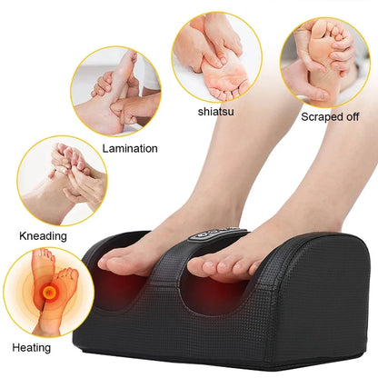 Elektrisches Fußmassagegerät – mit Wärme & Tiefengewebemassage