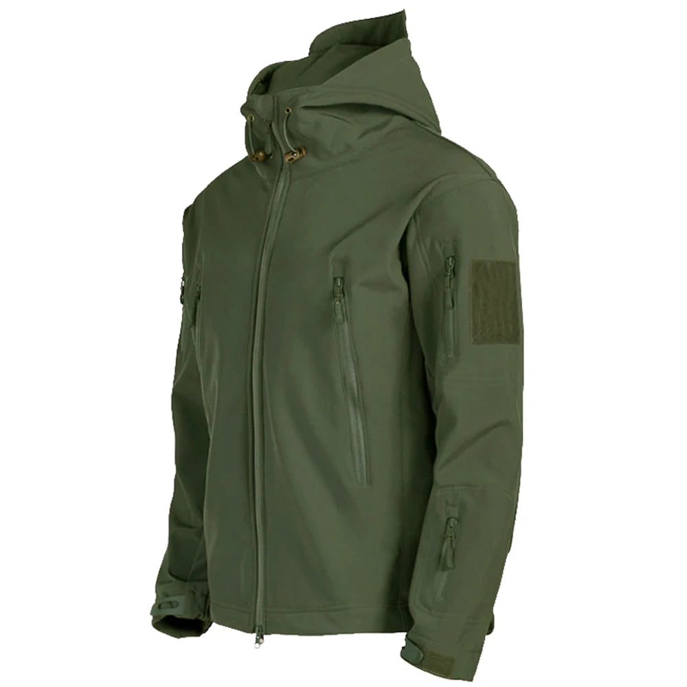 Taktische Herrenjacke, Outdoor, Softshell-Jacke, winddicht, Herren, Oberkleidung, Jagdkleidung