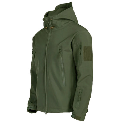 Taktische Herrenjacke, Outdoor, Softshell-Jacke, winddicht, Herren, Oberkleidung, Jagdkleidung