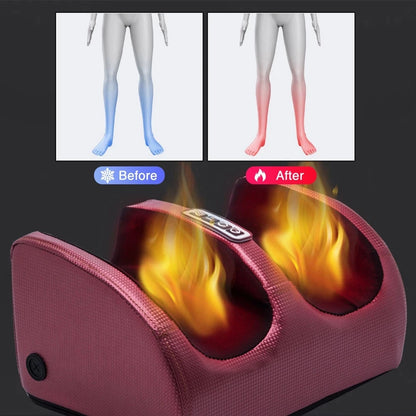 Elektrisches Fußmassagegerät – mit Wärme & Tiefengewebemassage