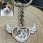 Personalisierte Haustier Foto Halskette Gravierte Anhänger Geschenke Handgemachte Hund Katze Bild Schlüsselanhänger & Kette Schmuck