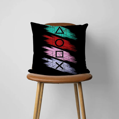 Cool P-PlayStation Fashion Stylish Gamer Pillow for Bedroom Sofa and Car Soft Pillowcase with Cool Design