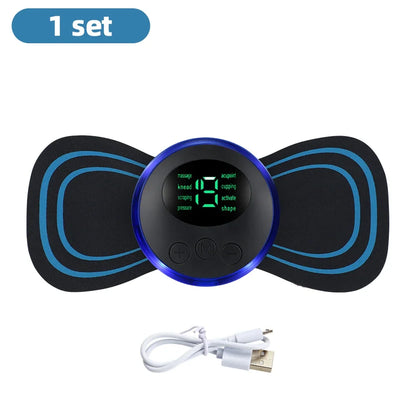 Elektrischer Nackenmassagegerät Muskel Stimulator für Nacken, Rücken und Körper