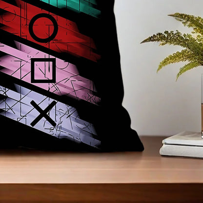Cool P-PlayStation Fashion Stylish Gamer Pillow for Bedroom Sofa and Car Soft Pillowcase with Cool Design