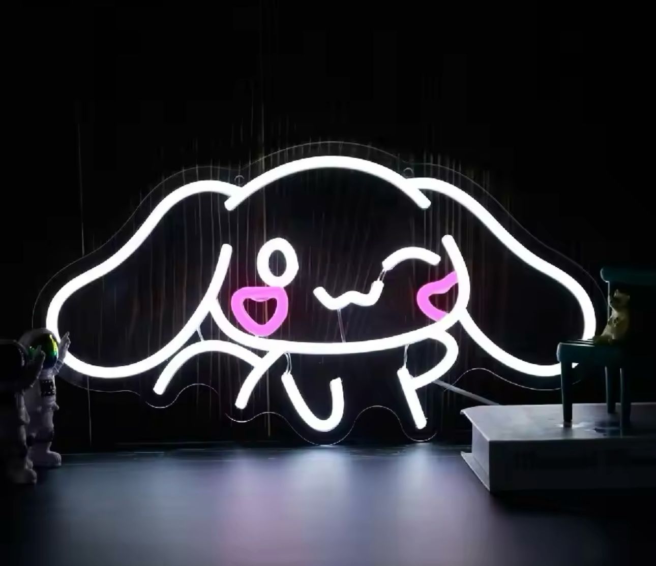 LED-Neonschild King Ghost Gaming-Neonschild, Spielzimmer Dekoration Geschenk Location Deko